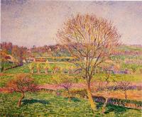 Pissarro, Camille - Big Walnut Tree at Eragny